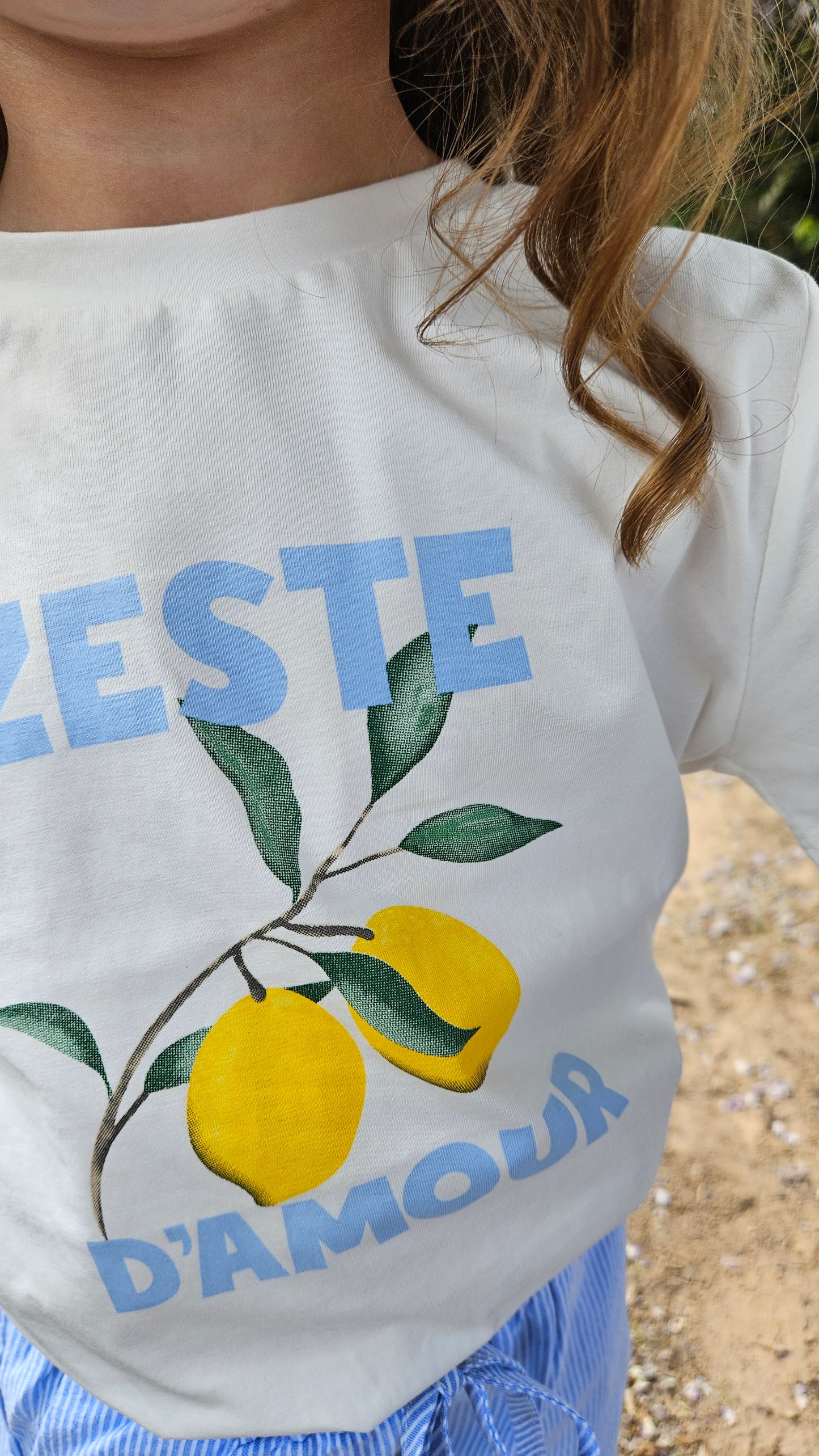 T-shirt Zeste d'amour Fille
