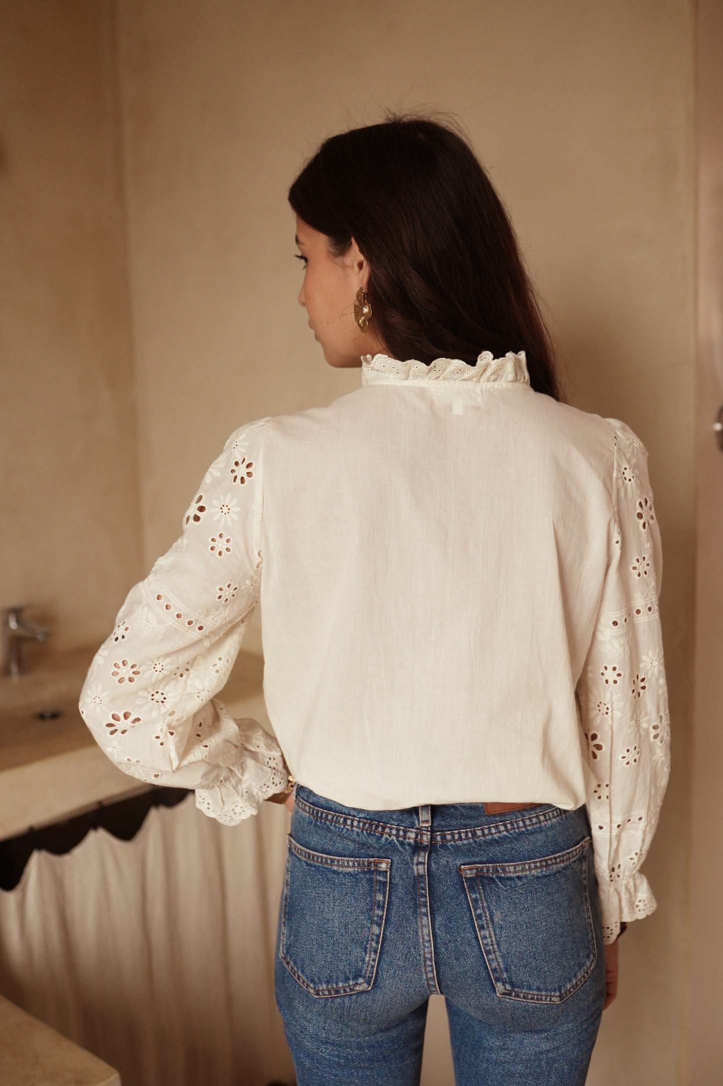 Blouse Colette - Broderie anglaise