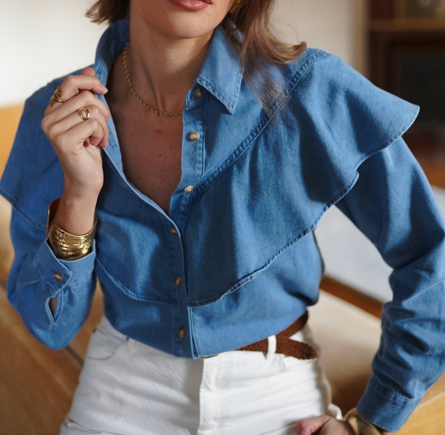 Chemise Clara –  en denim