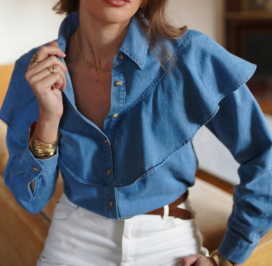 Chemise Clara –  en denim