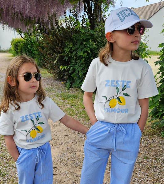 T-shirt Zeste d'amour Fille