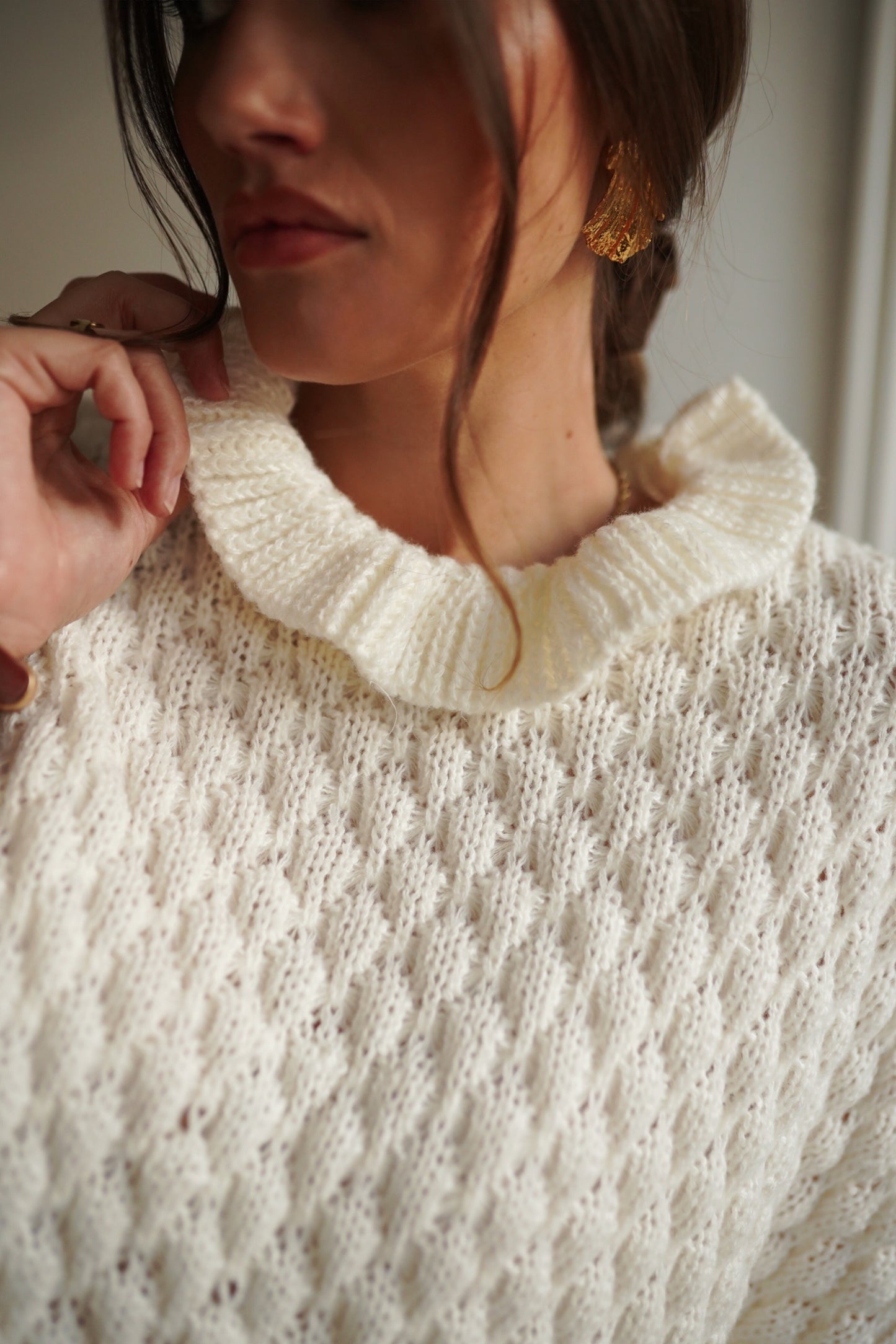 Pull Joséphine – Maille Écrue